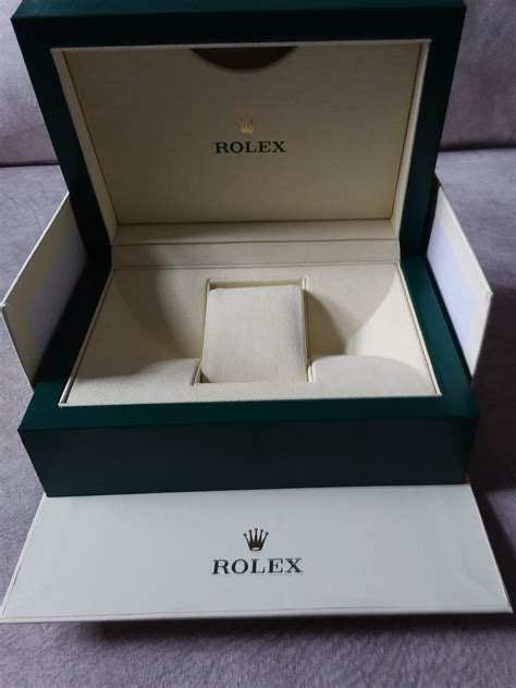 real rolex box and papers|empty rolex watch box.